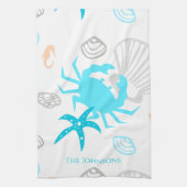 Nautical Coastal Beach Thema Küche Handtuch (Vertikal)