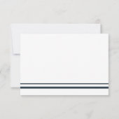 Nautical Compass Beerdigung Beileid Vielen Dank Einladung (Rückseite)