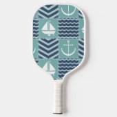 Nautical Cravings Pickleball Schläger (Rückseite)