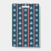 Nautical Design Ausweis (Rückseite)