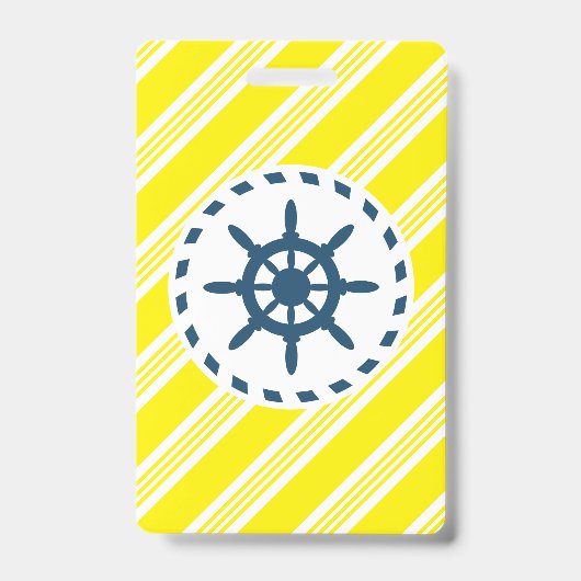 Nautical Design Ausweis (Vorderseite)
