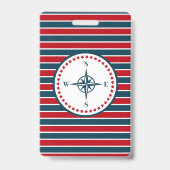 Nautical Design Ausweis (Rückseite)
