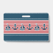 Nautical Design Ausweis (Rückseite)