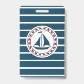 Nautical Design Ausweis (Rückseite)