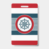 Nautical Design Ausweis (Rückseite)