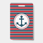 Nautical Design Ausweis (Rückseite)