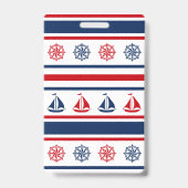 Nautical Design Ausweis (Rückseite)