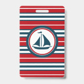 Nautical Design Ausweis (Rückseite)
