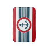 Nautical Design Badematte (Vorderseite Vertikal)