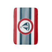 Nautical Design Badematte (Vorderseite Vertikal)