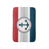 Nautical Design Badematte (Vorderseite Vertikal)