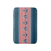 Nautical Design Badematte (Vorderseite Vertikal)