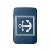 Nautical Design Badematte (Vorderseite Vertikal)