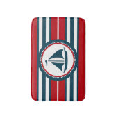 Nautical Design Badematte (Vorderseite Vertikal)