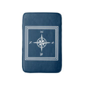 Nautical Design Badematte (Vorderseite Vertikal)