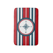 Nautical Design Badematte (Vorderseite Vertikal)