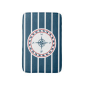 Nautical Design Badematte (Vorderseite Vertikal)