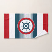 Nautical Design Badhandtuch Set (Handtuch)