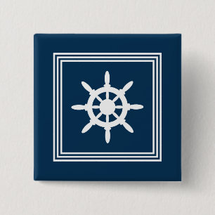 Nautical Design Button