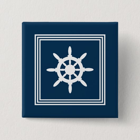 Nautical Design Button (Vorderseite)