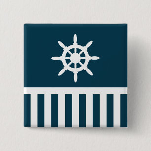 Nautical Design Button