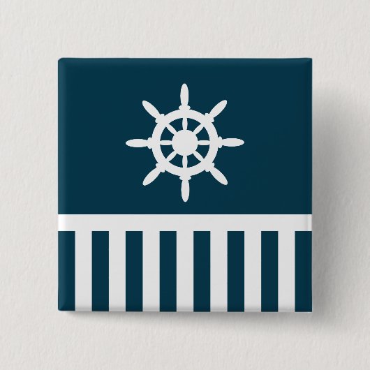 Nautical Design Button (Vorderseite)