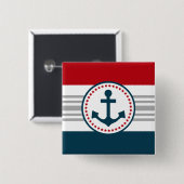 Nautical Design Button (Vorne & Hinten)