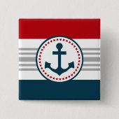 Nautical Design Button (Vorderseite)