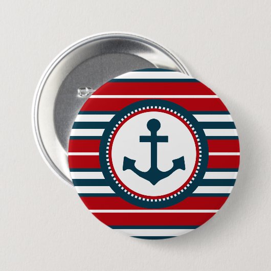 Nautical Design Button (Vorne & Hinten)