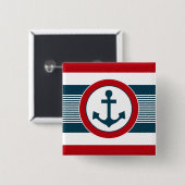 Nautical Design Button (Vorne & Hinten)