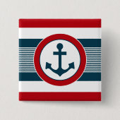 Nautical Design Button (Vorderseite)