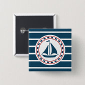 Nautical Design Button (Vorne & Hinten)