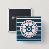Nautical Design Button (Vorne & Hinten)