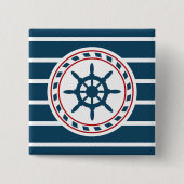 Nautical Design Button (Vorderseite)