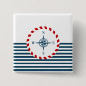 Nautical Design Button (Vorderseite)