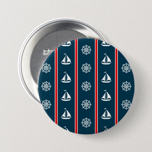 Nautical Design Button (Vorne & Hinten)