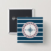 Nautical Design Button (Vorne & Hinten)