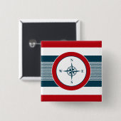 Nautical Design Button (Vorne & Hinten)