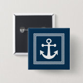 Nautical Design Button (Vorne & Hinten)