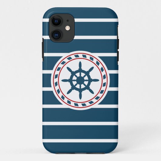 Nautical Design Case-Mate iPhone Hülle (Rückseite)