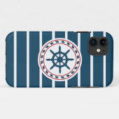Nautical Design Case-Mate iPhone Hülle (Rückseite (Horizontal))