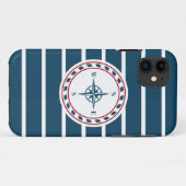 Nautical Design Case-Mate iPhone Hülle (Rückseite (Horizontal))
