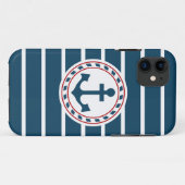 Nautical Design Case-Mate iPhone Hülle (Rückseite (Horizontal))