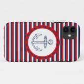 Nautical Design Case-Mate iPhone Hülle (Rückseite (Horizontal))