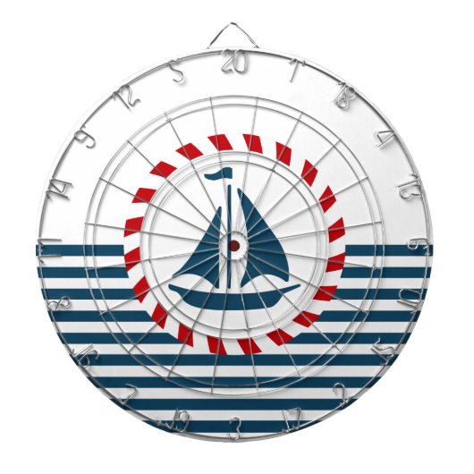 Nautical Design Dartscheibe (vorne)
