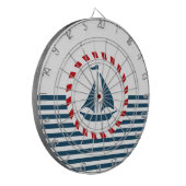 Nautical Design Dartscheibe (Vorderseite Links)