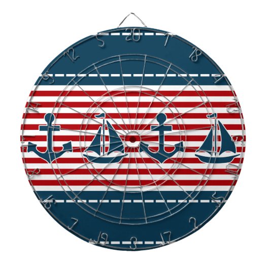 Nautical Design Dartscheibe (vorne)