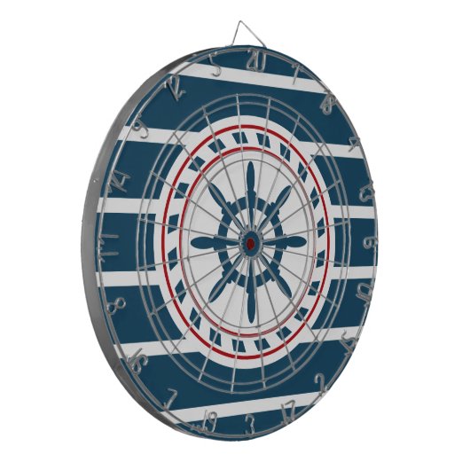 Nautical Design Dartscheibe (Vorderseite Links)