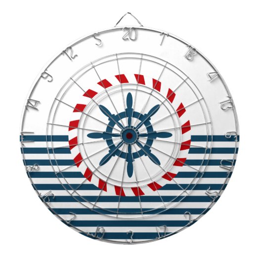 Nautical Design Dartscheibe (vorne)