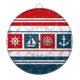 Nautical Design Dartscheibe
